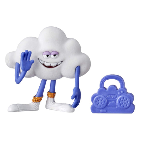 Hasbro Trolls DreamWorks World Tour Cloud Guy, Collectible Doll with Boombox Accessory, Toy Figure Inspired by The Movie, Kids 4 and Up