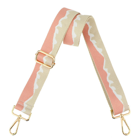 Amabro Purse Strap, 2'' Wide Crossbody Bag Extender Strap Adjustable Handbag Straps Mixed Colors Shoulder Replacement Straps for Women Men Guitar Straps, Messenger Bag Straps