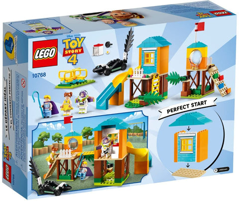 LEGO 10768 4+ Toy Story 4 Buzz and Bo PeepÃƒÆ’Ã‚Â¢ÃƒÂ¢Ã¢â‚¬Å¡Ã‚Â¬ÃƒÂ¢Ã¢â‚¬Å¾Ã‚Â¢s Playground Adventure with Buzz Lightyear, Bo Peep and Gabby Gabby Minifigures