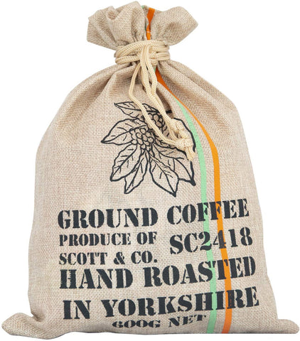 Scott&Co. Ground Coffee Gift, 10 different Varieties of Coffees to Taste. 10 x 60g Ground Coffee Beans (Total 100 Servings) Coffee Gifts for Women and Men