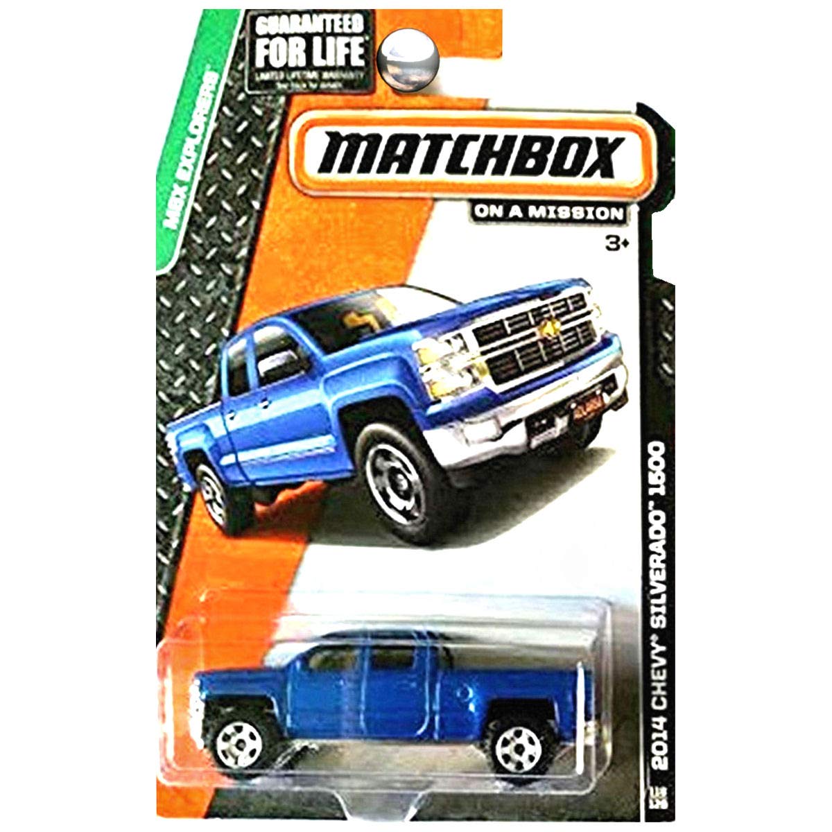 Matchbox MBX Explorers 2014 Chevy Silverado 1500 Blue #118/120