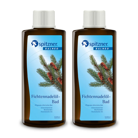 Spruce Needle Oil Bath Soak (2 x 190 ml) from Spitzner