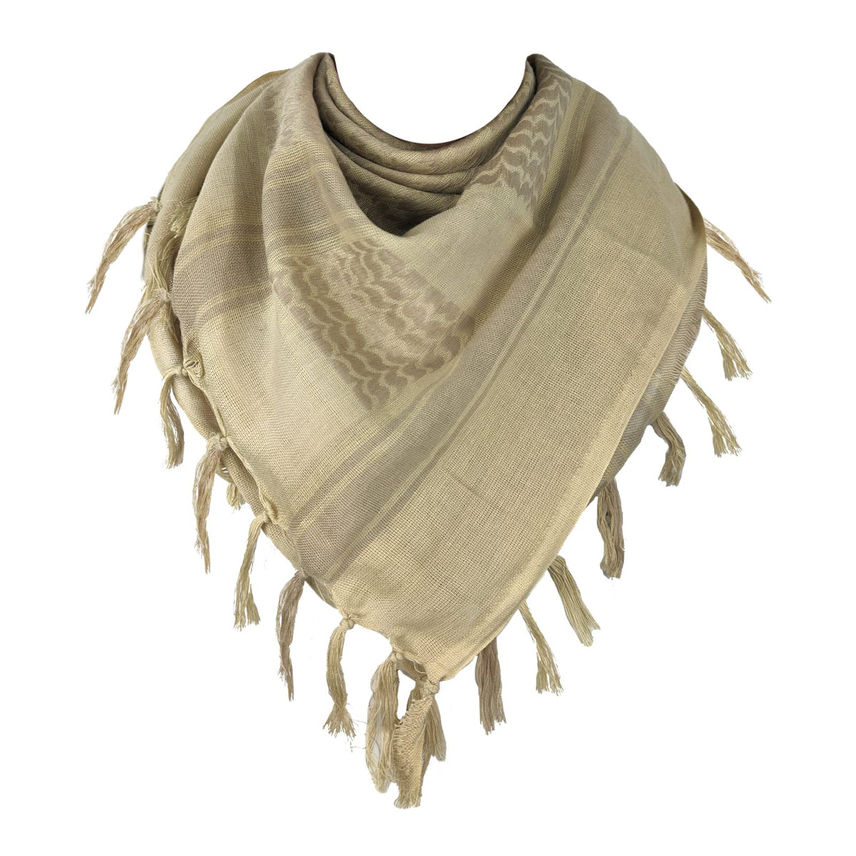 VOCHIC Military Shemagh Arab Tactical Desert Keffiyeh Thickened Scarf Wrap for Women and Men 43"x43"