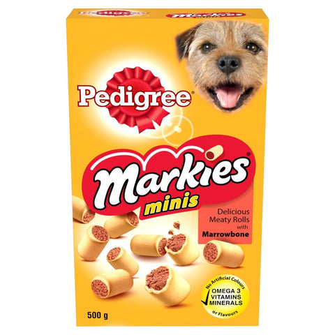 PEDIGREE Markies Biscuits Mini Dog Treats 500g (sold in 12 case pack)