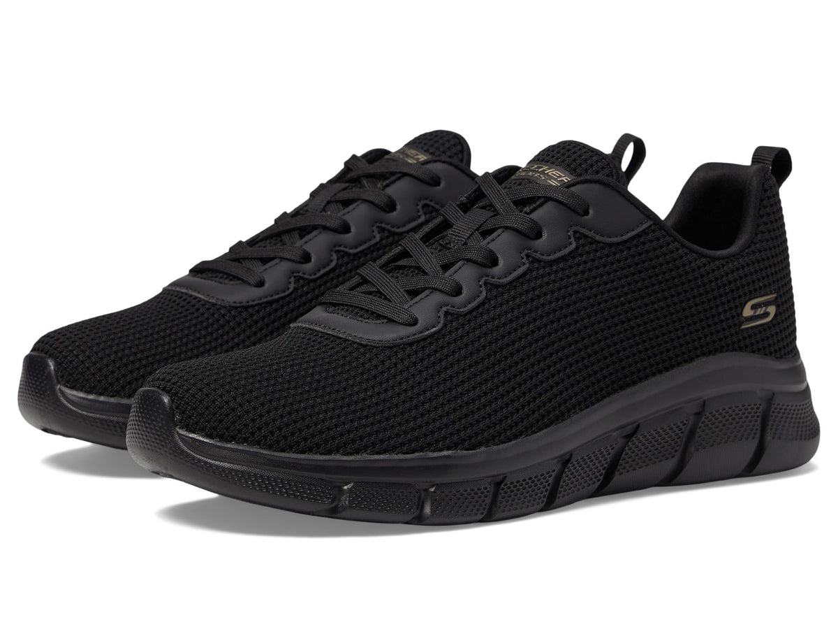Skechers Women's Bobs B Flex-Visionary Essence Sneaker, Black, 8 Wide