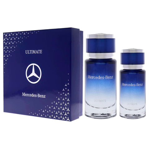 Mercedes-Benz Ultimate for Men - 2 Pc Gift Set 4oz EDP Spray, 0.84oz Travel Spray