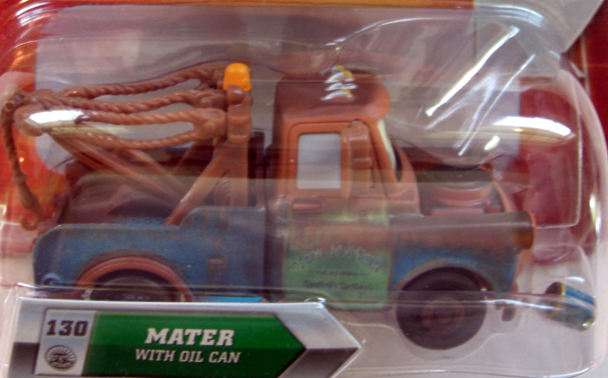 Disney / Pixar CARS TOON 155 Die Cast Car Mater with Oil Can Chase Piece!