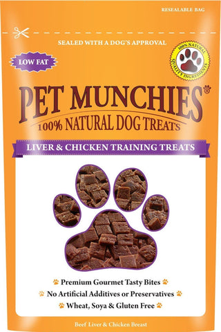 2XPet Munchies Liver and Chicken Train Treats, 50 g