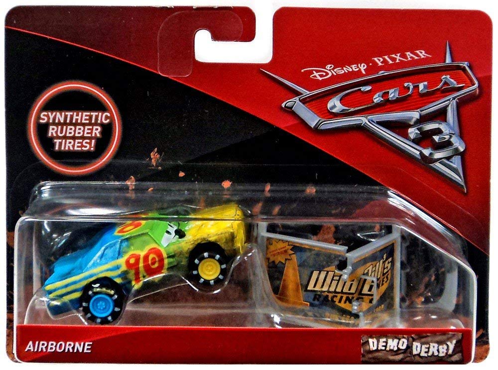 Disney/Pixar Cars 3 Demo Derby Airborne with Synthetic Tires Die-Cast Vehicle