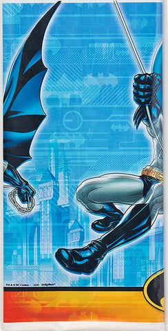amscan Batman Plastic Tablecover 54" x 96"
