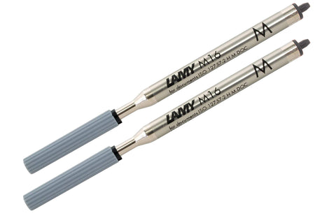 Lamy M16 refill for Lamy ball-point pen., Mittel, Black , 2
