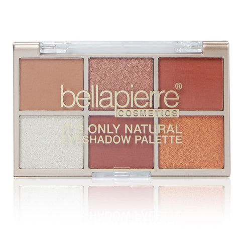 bellapierre ItÃƒÆ’Ã‚Â¢ÃƒÂ¢Ã¢â‚¬Å¡Ã‚Â¬ÃƒÂ¢Ã¢â‚¬Å¾Ã‚Â¢s Only Natural Eyeshadow Palette | Highly Pigmented, Long Lasting, and Blendable | Matte & Shimmer Shades | Hypoallergenic and Paraben-Free