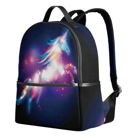 Rainbow Unicorn Backpacks Girls Women Kids Teen, Unicorn Galaxy School Backpack Bookbags Daypack Large Casual Rucksack Travel Laptop Bag