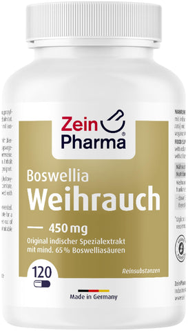 ZeinPharma Boswellia Frankincense, 120 Vegetarian Capsules, 1 x 69 g