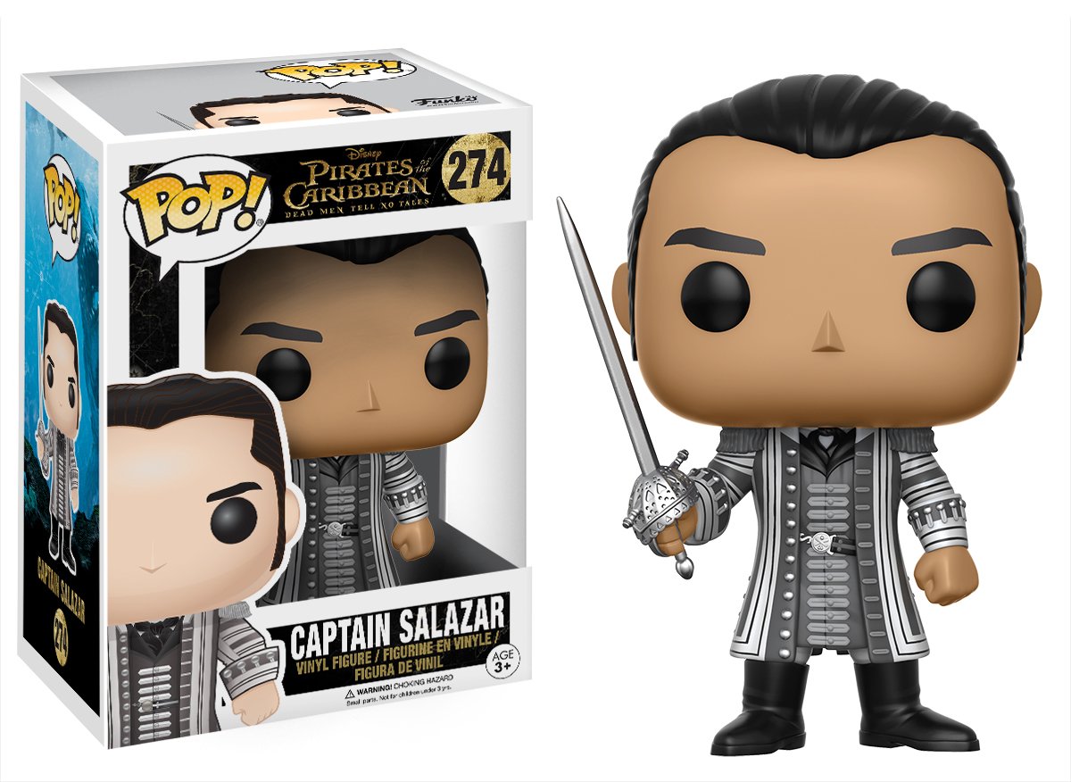 Funko POP Disney: Pirates of The Caribbean - Captain Salazar w/Chase