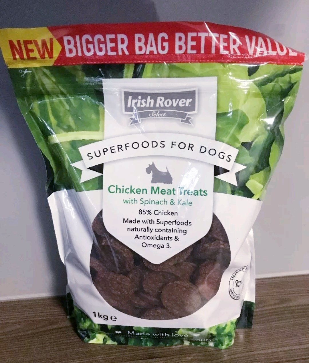 SOYAO Chicken Meat Treats With Spinach & Kale 1KG Pack L