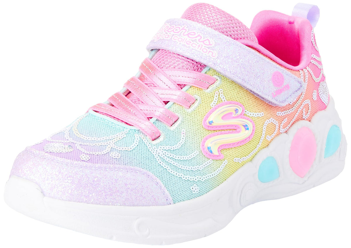 Skechers Princess Wishes Sneaker, Multi, 11.5 US Unisex Little Kid