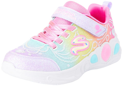 Skechers Princess Wishes Sneaker, Multi, 11.5 US Unisex Little Kid