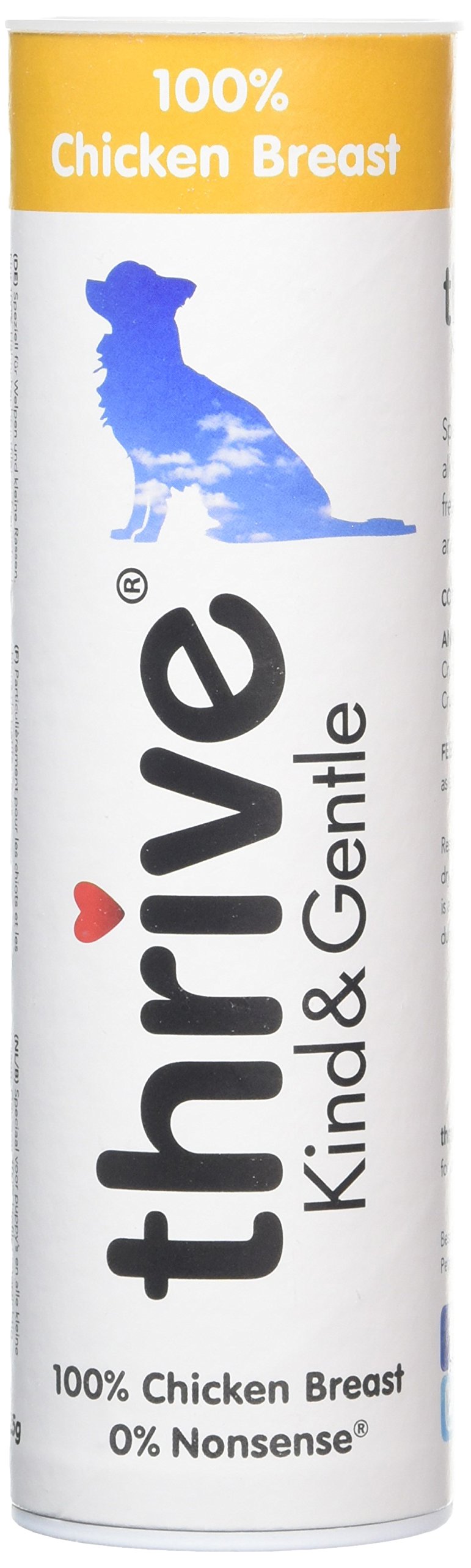 Thrive 100% Chicken Breast Treats for Small Dogs and Puppies, Pack of 4