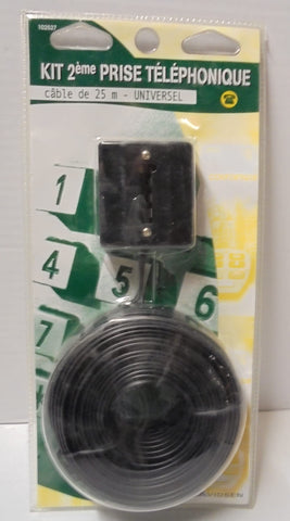 Maisange | Kit 2nd Telephonic Take - 25m Universal Black