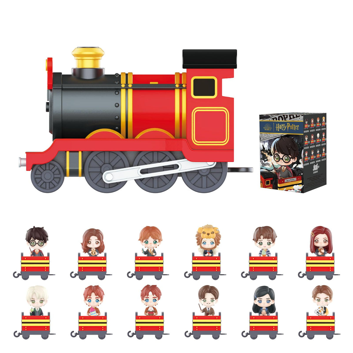 POP MART Harry Potter Heading to Hogwarts Blind Box Figures, Random Design Mystery Toys for Modern Home Decor, Collectible Toy Set for Desk Accessories, 1PC