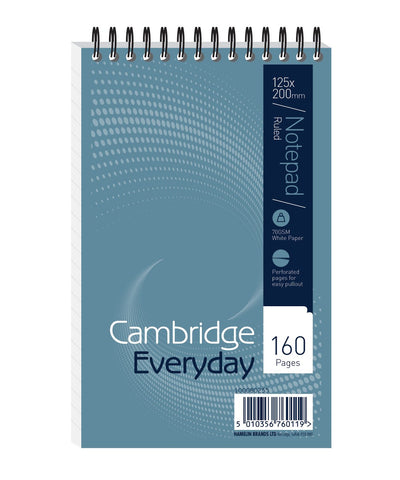 Cambridge Ruled and Perforated Reporters Notebook (Pack of 10)