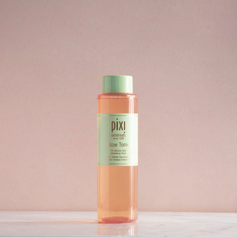 Pixi Glow Tonic Balancing Face Toner Glycolic Acid Toner for Radiant Skin Daily Brightening Toner (8.45 fl oz / 250 ml, Toner)