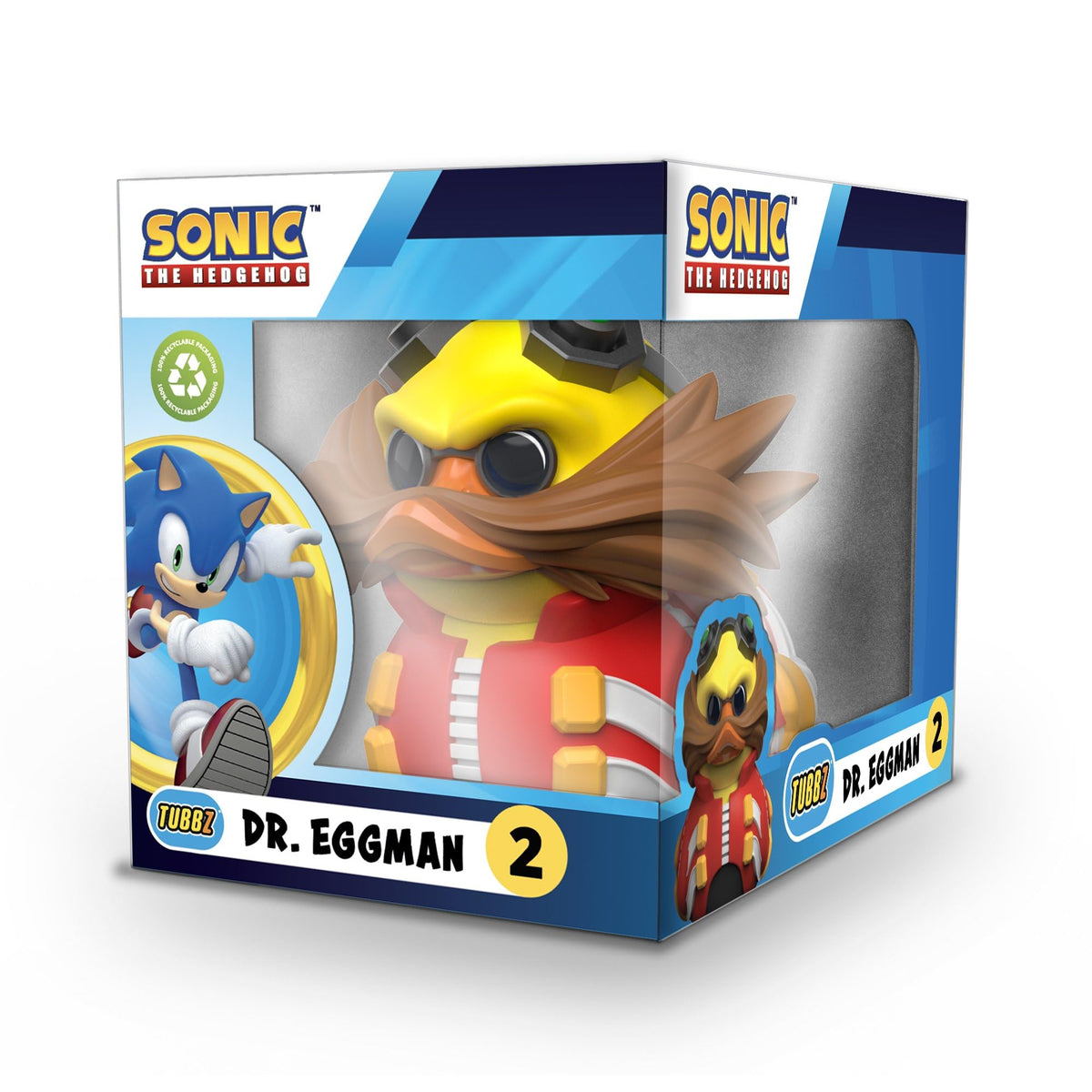 TUBBZ Boxed Edition Dr Eggman Collectible Vinyl Rubber Duck Figure - Official Sonic the Hedgehog Merchandise - Action TV, Movies & Video Games