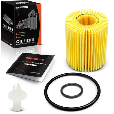 A-Premium 10K Miles Protection Oil Filter Compatible with for Toyota Tundra 2011-2014, 4Runner 2010-2023, FJ Cruiser 2010-2014 & Lexus IS250/300/350, GS300/350/450h/460, LS460/500/600h, RC300/350