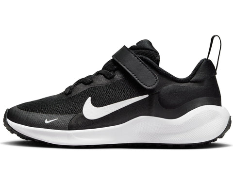 Nike Revolution 7 Boys Little Kid FB7690-003 (Black/White-White), Size 13.5