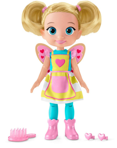 Fisher-Price Nickelodeon Butterbean's Cafe Fairy Sweet Scented Cricket 11-inch Doll with Hairbrush Accessory