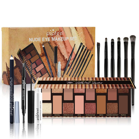 RoseFlower Makeup Kit for Women, All in One Makeup Gift Set for Women and Teen Girl, Full Makeup Kit with Eyeshadow Palette Mascara Eyeliner Pencil Eye Shadow Brush