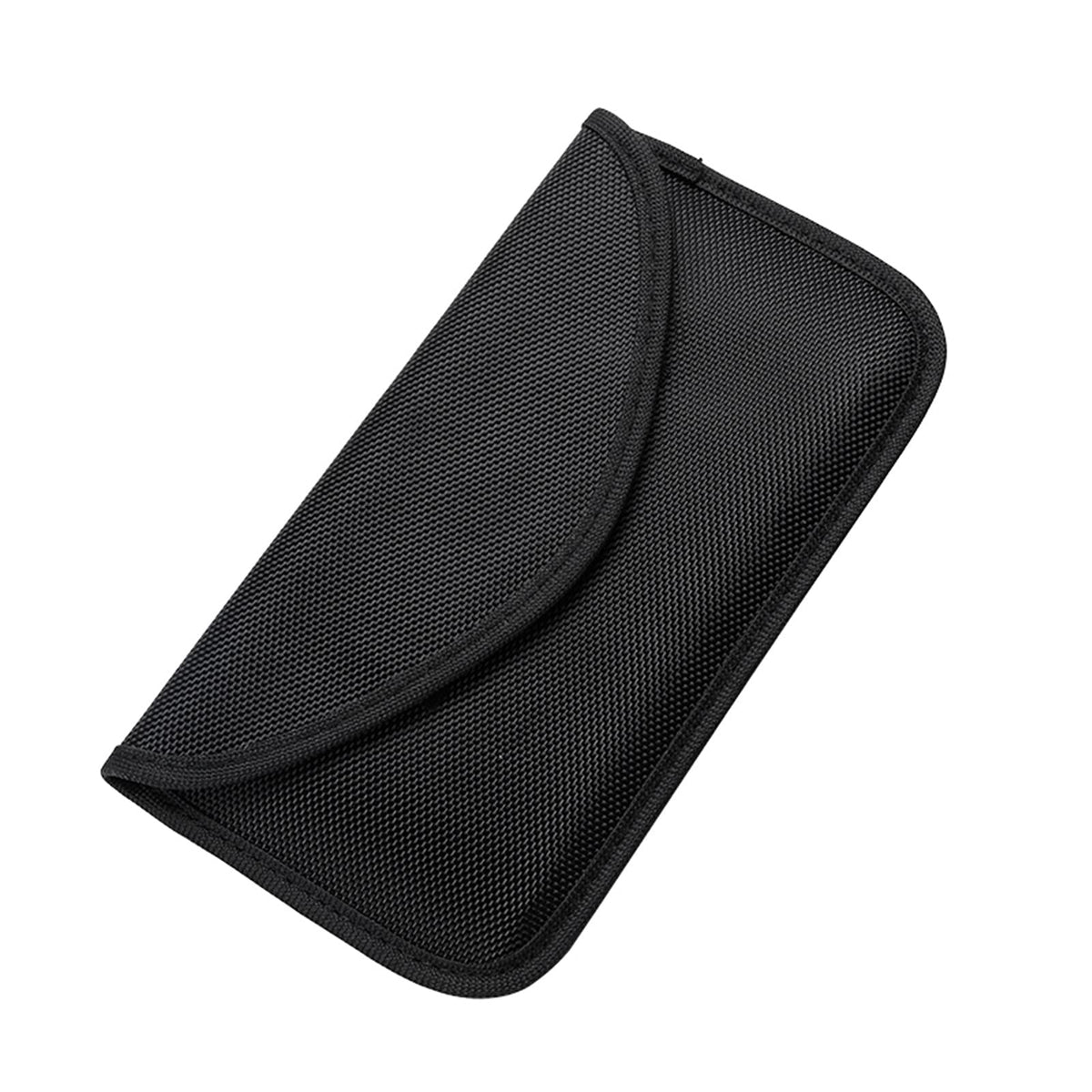 DUBENS Security Bag - Mobile Phone Anti-Tracking Anti-Spy GPS RFID Signal Blocking Bag Shielding Bag Wallet Case for Mobile Phone Privacy Protection (Black)