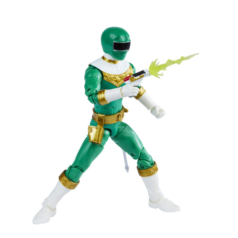 Power Rangers Lightning Collection Zeo IV Green 6-Inch Premium Collectible Action Figure Toy with Accessories
