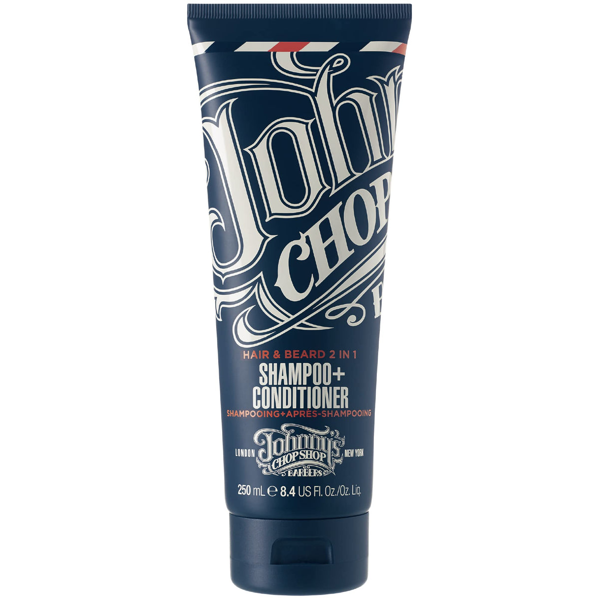 Johnny's Chop Shop - Born Lucky 2 in 1 Shampoo & Conditioner, Daily Hair Care for Men, (250ml) Pack of 1
