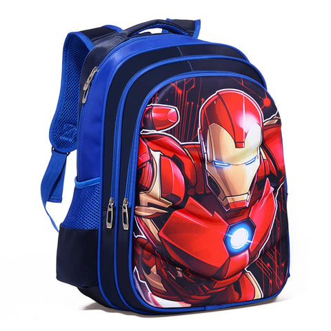 Xicks Student Backpack 1st to 4th Grade Student Bag, Size: 42 cm x 30cm x 18 cm, Blue, 42 cm x 30cm x 18 cm, Travel Backpacks