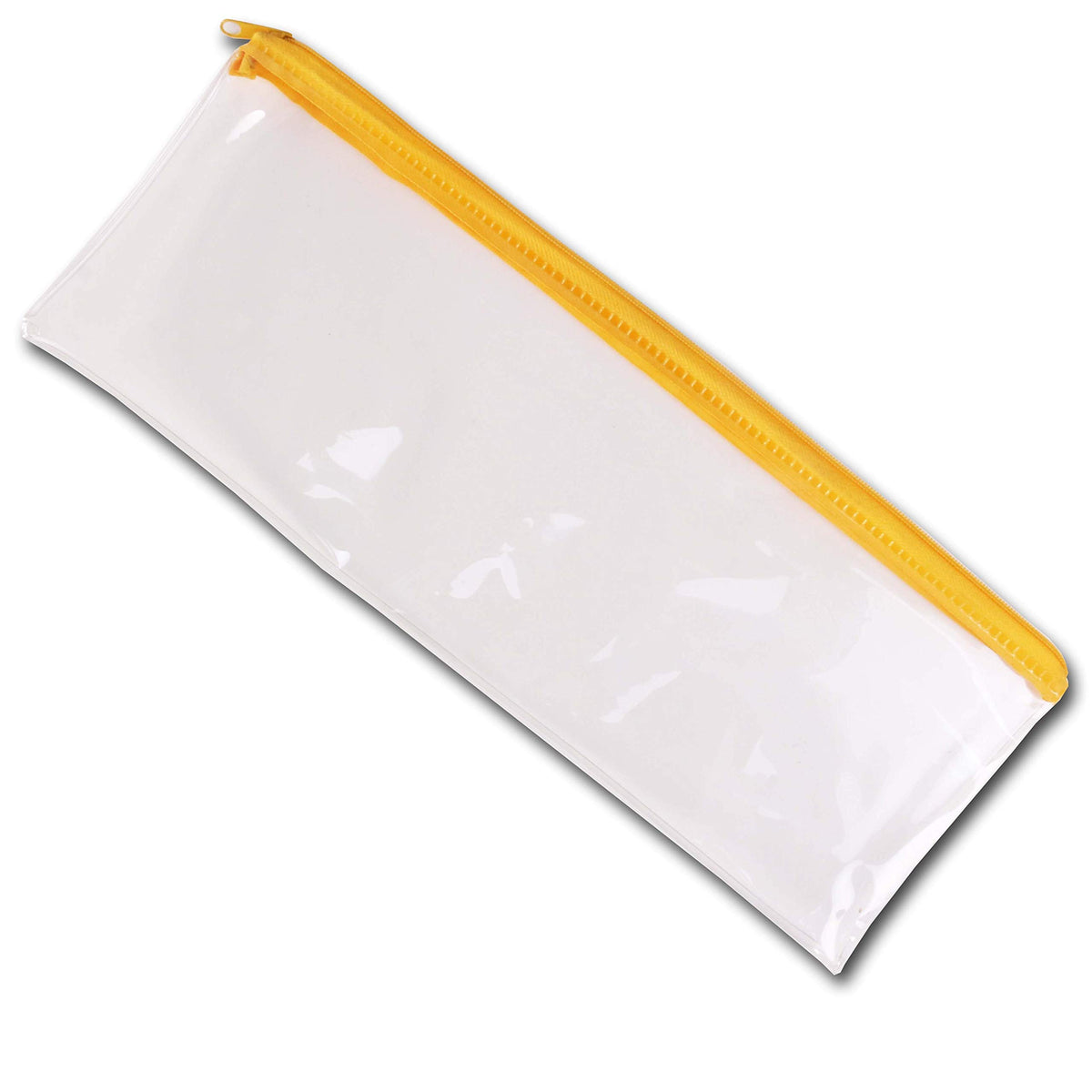 Large 13" Transparent Pencil Case with Zipper