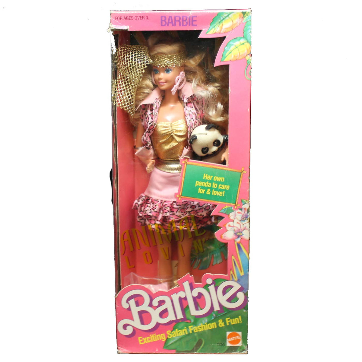 Mattel Barbie Doll Animal Lovin' 1988