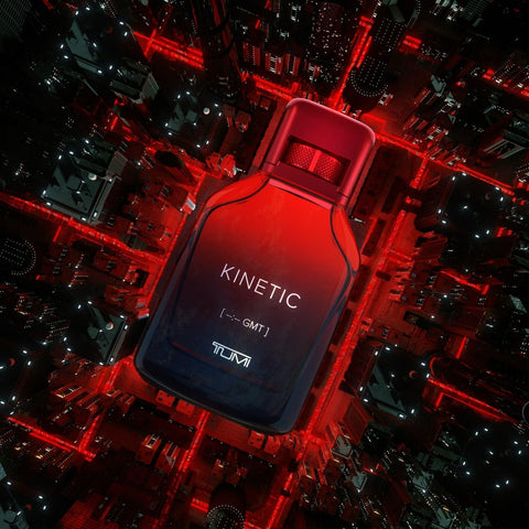 TUMI KINETIC [--:-- GMT] - Masculine & Spicy Cologne for Men with Smoky & Woody Notes - 3.4 oz & 1.0 oz Eau de Parfum