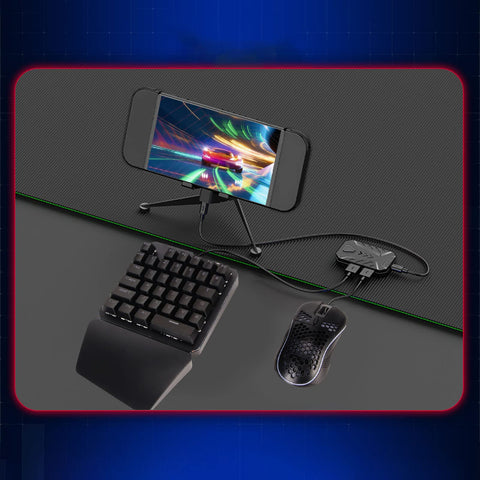 Keyboard Mouse Converter, Plug and Play Convenience Keyboard Converter Set ABS Portable for Game Console