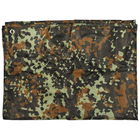 Multi-purpose tarpaulin, 300 cm x 300 cm, available in various colours, 32423V, Camouflage