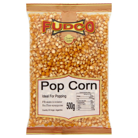 Fudco Popping Corn, 500g