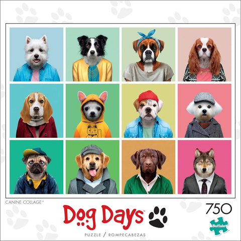 Buffalo Games - Canine Collage - 750 Piece Jigsaw Puzzle