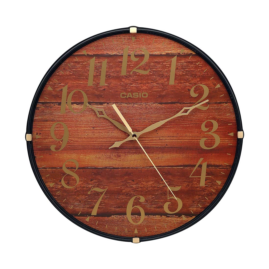 Casio IQ-81-5B Wood Printed Wall Clock