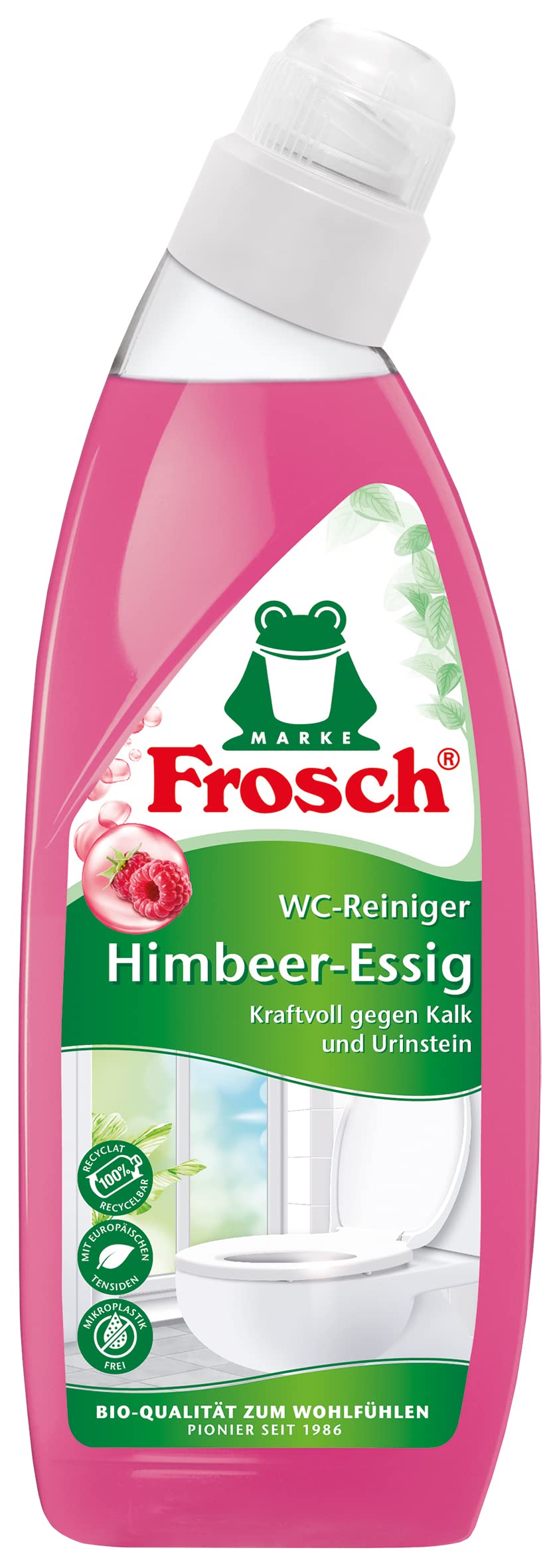 Frosch Raspberry Vinegar Toilet Cleaner 0.75L