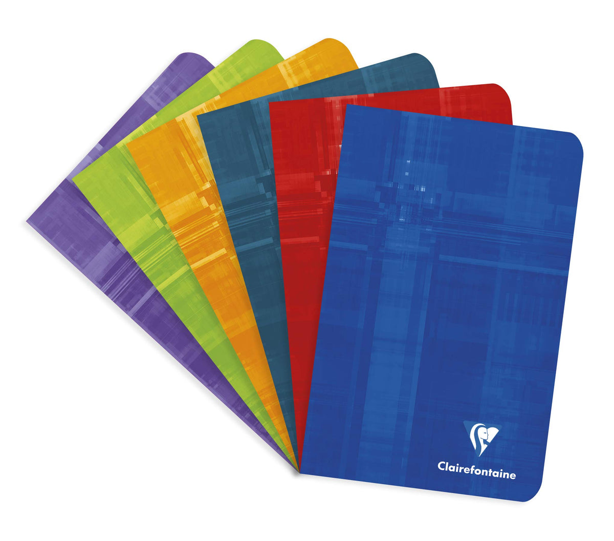 Clairefontaine Staplebound Notebook - Ruled 48 sheets - 4 1/4 x 6 3/4 - Sold Individually (Assorted Cover Color Chosen at Random)