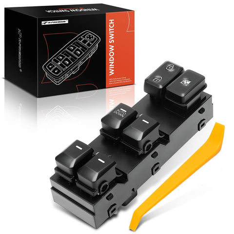 A-Premium - Front Left Driver Side - Master Power Window Switch - Compatible with Kia Sportage 2011-2016 L4 2.0L 2.4L - Replace# 93570-3W000