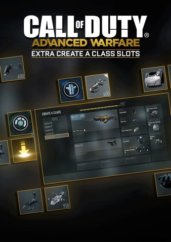 Call of Duty: Advanced Warfare - Extra Create A Class Slots [Online Game Code]