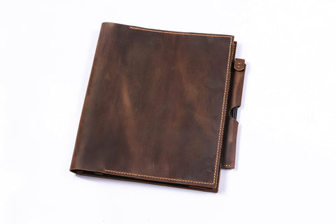Leather remarkable 2 case with pen holder,remarkable 2 tablet case cover, remarkable 2 folio organizer