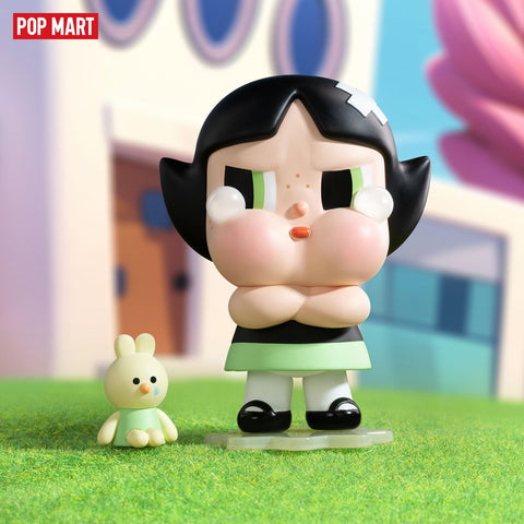 POP MART CRYBABY x Powerpuff Girls Series Figures, CRYBABY Blind Box Figures, Random Design Action Figures Collectible Toys Home Decorations, Holiday Birthday Gifts for Girls and Boys, Single Box